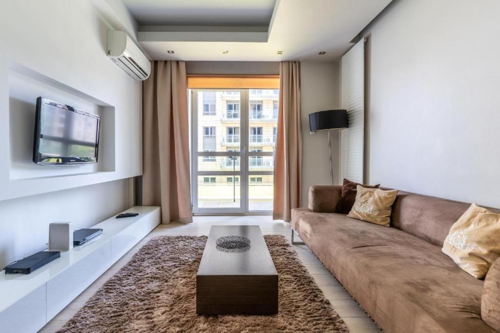 وارسو Platinum Tower - City Center - Golden Apartments المظهر الخارجي الصورة