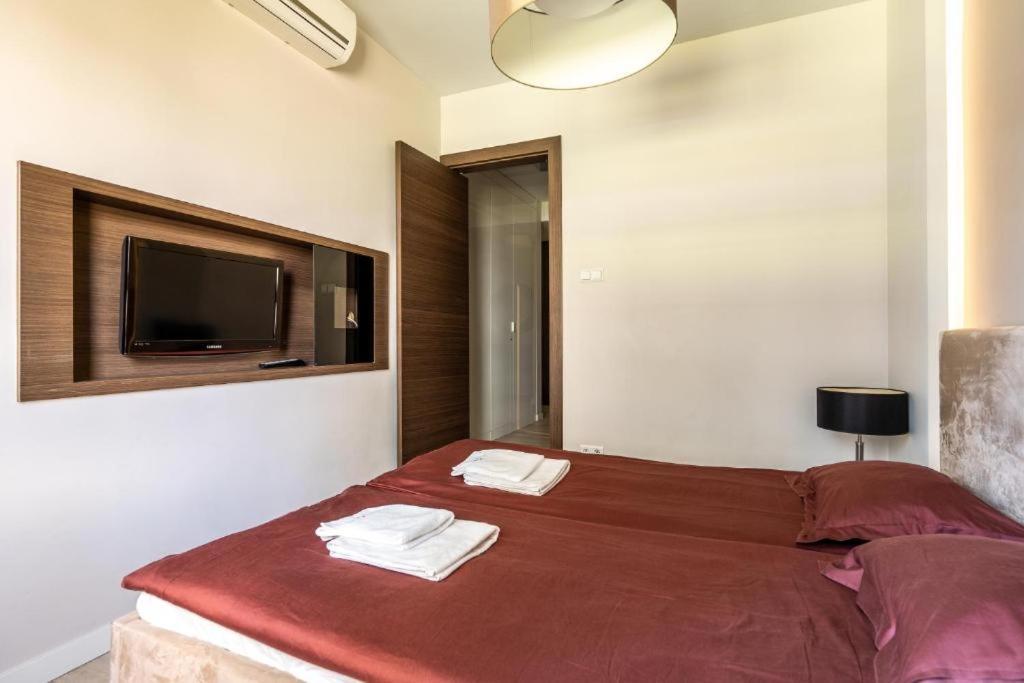 وارسو Platinum Tower - City Center - Golden Apartments المظهر الخارجي الصورة
