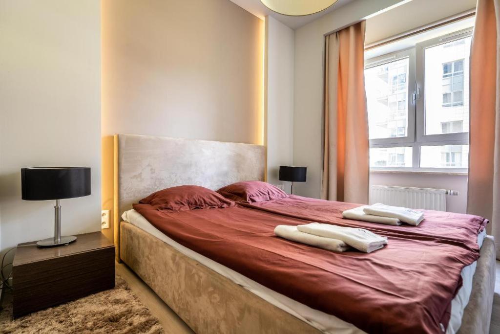وارسو Platinum Tower - City Center - Golden Apartments المظهر الخارجي الصورة